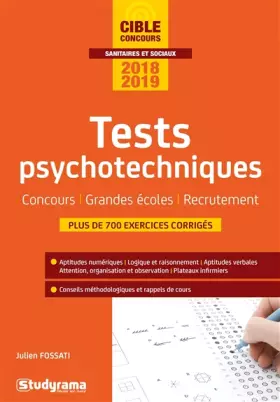 Couverture du produit · Tests psychotechniques