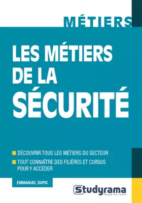Couverture du produit · Les métiers de la sécurité