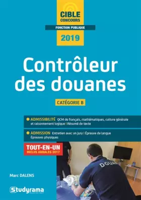 Couverture du produit · Contrôleur des douanes