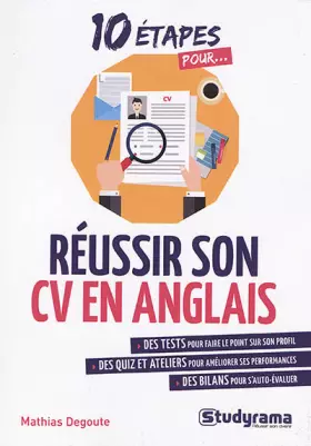 Couverture du produit · Réussir son CV en anglais