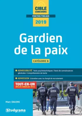Couverture du produit · Gardien de la paix 2019