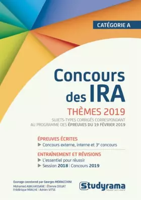 Couverture du produit · Concours des IRA
