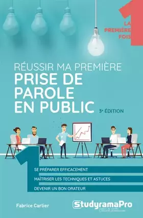 Couverture du produit · Réussir ma première prise de parole en public