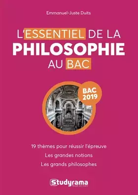 Couverture du produit · L'essentiel de la philo au bac 2019