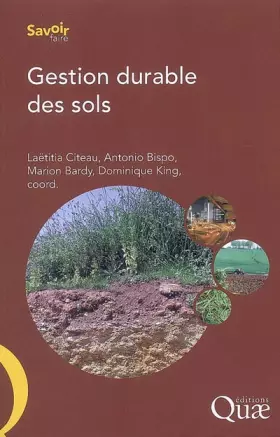 Couverture du produit · Gestion durable des sols