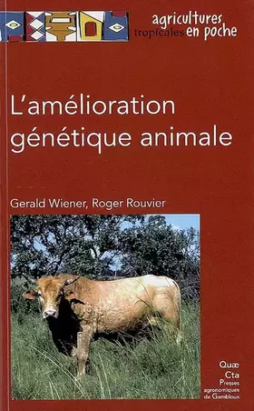 Couverture du produit · L'amélioration génétique animale