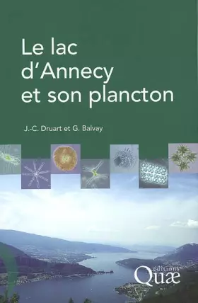Couverture du produit · Le lac d'Annecy et son plancton