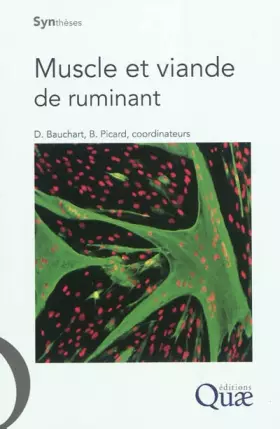Couverture du produit · Muscle et viande de ruminant