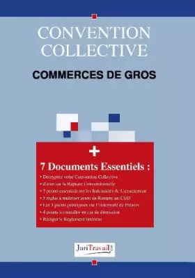 Couverture du produit · 3044. Commerces de gros Convention collective