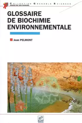Couverture du produit · Glossaire de biochimie environnementale