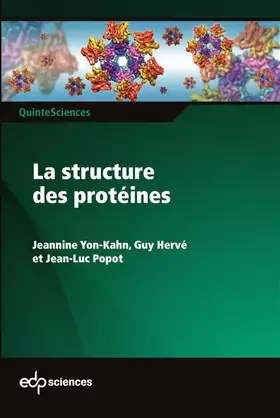 Couverture du produit · La structure des protéines