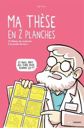 Couverture du produit · Ma thèse en 2 planches