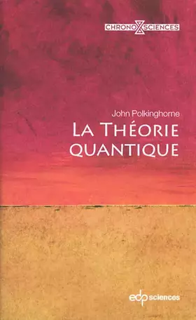 Couverture du produit · La théorie quantique