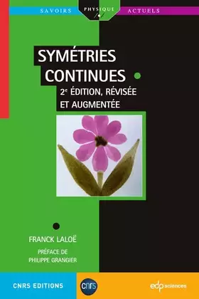Couverture du produit · Symétries continues 2ème édition: 2e édition révisée et augmentée