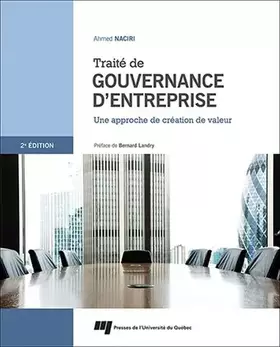 Couverture du produit · TRAITE DE GOUVERNANCE D'ENTREPRISE 2E EDITION
