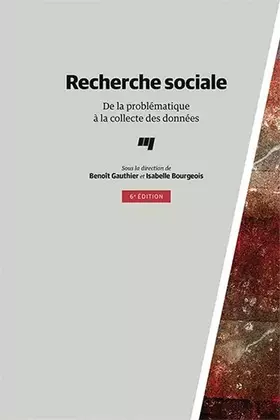 Couverture du produit · RECHERCHE SOCIALE 6E EDITION