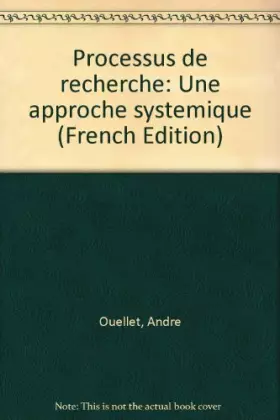 Couverture du produit · Processus de recherche