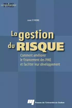 Couverture du produit · GESTION DU RISQUE. COMMENT AMELIORER LE FINANCEMENT