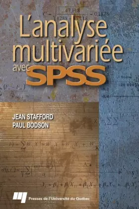 Couverture du produit · L'analyse multivariée avec SPSS