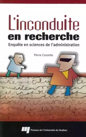 Couverture du produit · INCONDUITE EN RECHERCHE