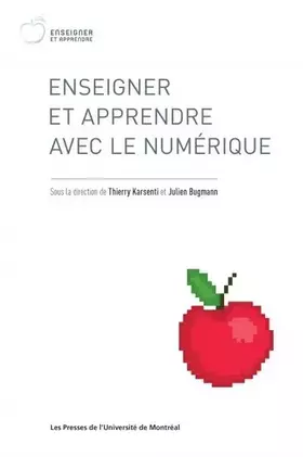 Couverture du produit · Enseigner et apprendre avec le numérique