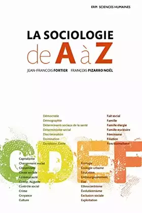 Couverture du produit · La Sociologie de A à Z