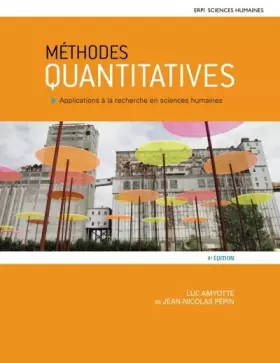 Couverture du produit · METHODES QUANTITATIVES 4E ED.