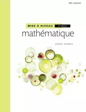 Couverture du produit · Mise à niveau mathématique - 2e édition: Manuel + version numérique 1 an
