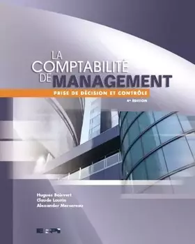 Couverture du produit · LA COMPTABILITE DE MANAGEMENT 4ED