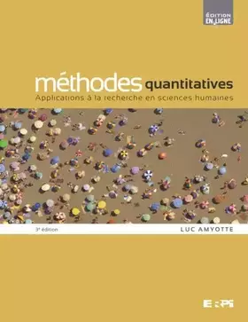 Couverture du produit · Méthodes Quantitatives 3e ed