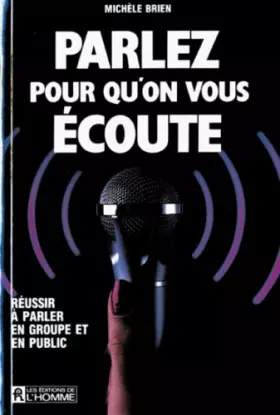 Couverture du produit · Parlez pour qu'on vous écoute