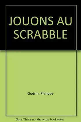 Couverture du produit · JOUONS AU SCRABBLE
