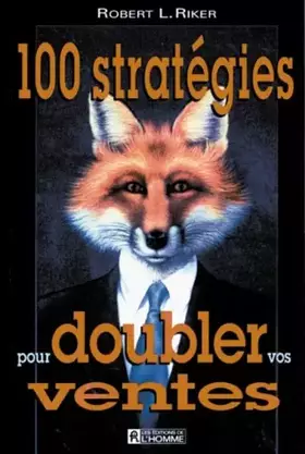 Couverture du produit · 100 stratégies pour doubler vos ventes