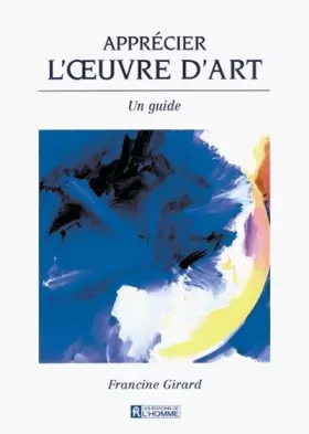 Couverture du produit · Apprécier l'oeuvre d'art