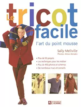 Couverture du produit · Le tricot facile : L'art du point mousse