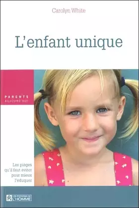 Couverture du produit · L'ENFANT UNIQUE