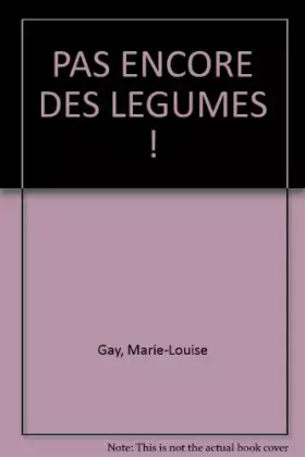 Couverture du produit · Pas encore des légumes