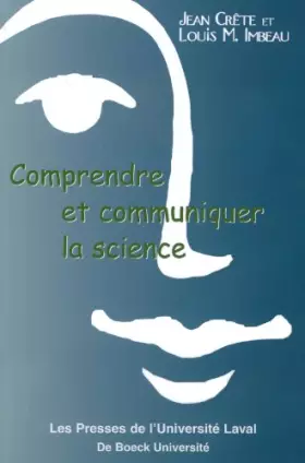 Couverture du produit · Comprendre et communiquer la science