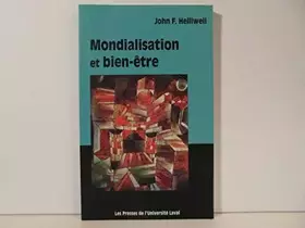 Couverture du produit · Mondialisation et bien-être