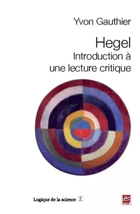Couverture du produit · Hegel: Introduction à une lecture critique