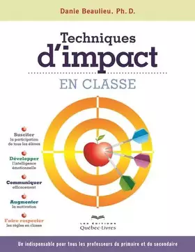 Couverture du produit · Techniques d'impact en classe 2ED