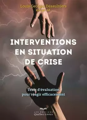 Couverture du produit · Interventions en situation de crise: Test d'évaluation pour réagir efficacement