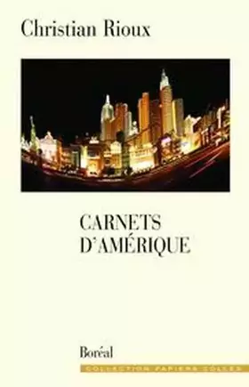 Couverture du produit · Carnets d'Amérique