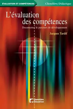 Couverture du produit · L'évaluation des compétences: Documenter le parcours de développement