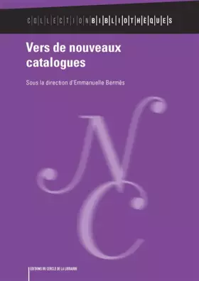 Couverture du produit · Vers de nouveaux catalogues