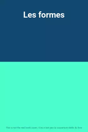 Couverture du produit · Les formes