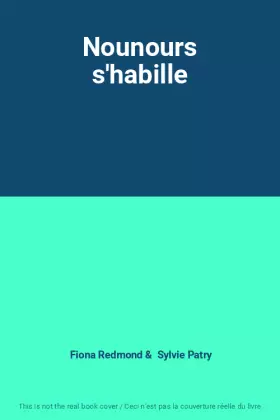 Couverture du produit · Nounours s'habille