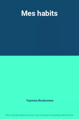 Couverture du produit · Mes habits
