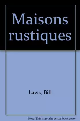 Couverture du produit · Maisons rustiques