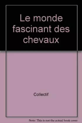 Couverture du produit · Les chevaux